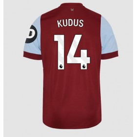 West Ham United Mohammed Kudus #14 Heimtrikot 2023-24 Kurzarm